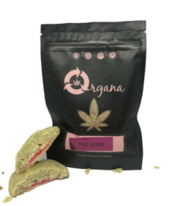 THC Bomb Sugar Cookie-150mg with colorful sprinkles