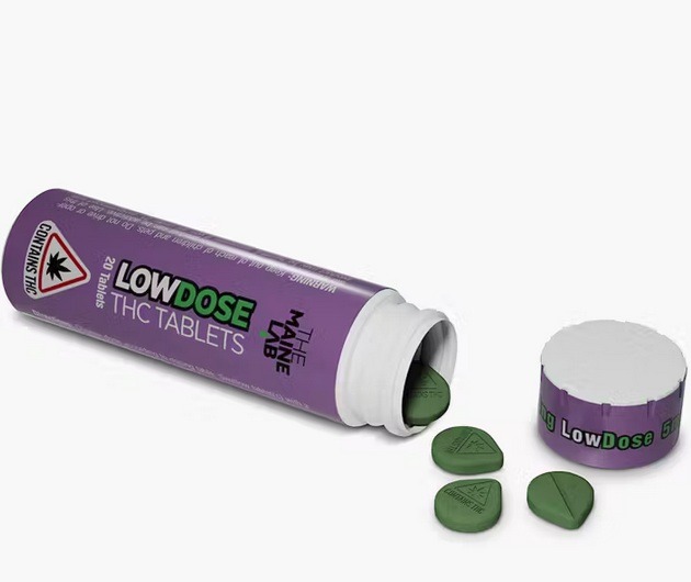 The Maine Lab Low Dose THC Tablets