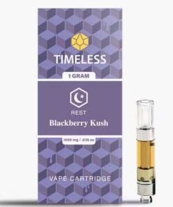 Timeless Blackberry Kush Vape Oil Cartridge NZ