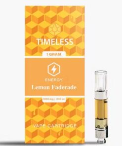 Timeless Lemon Faderade Vape Oil Cartridge