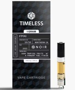 Timeless NOIR FPOG Vape Cartridge