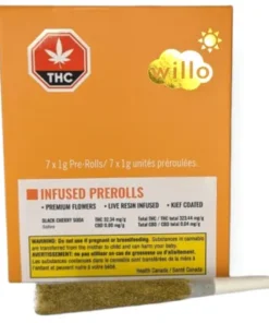 Willo Marijuana Pre Roll – Black Cherry Soda (7 Pack)